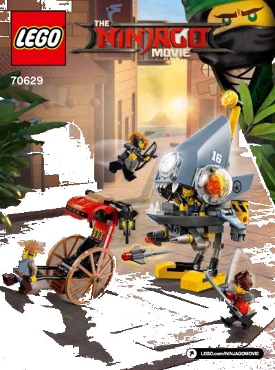 LEGO onderdeel Piranha Attack (70629-1)