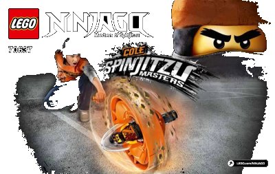 LEGO onderdeel Cole – Spinjitzu Master (70637-1)