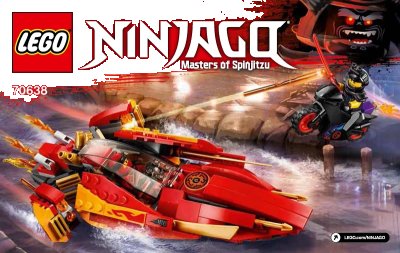 LEGO onderdeel Katana V11 (70638-1)