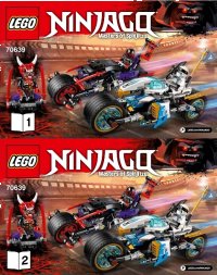 LEGO onderdeel Street Race of Snake Jaguar 70639-1