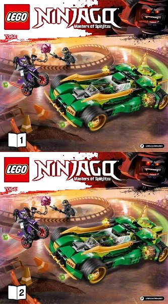 LEGO onderdeel Ninja Nightcrawler (70641-1)