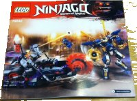 LEGO part Killow vs. Samurai X 70642-1