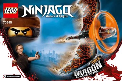 LEGO onderdeel Cole - Dragon Master (70645-1)