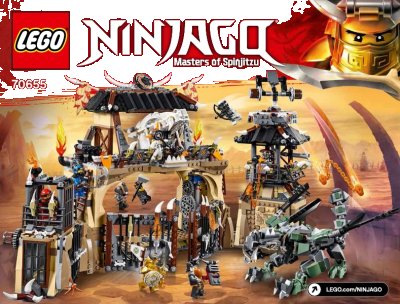 LEGO onderdeel Dragon Pit (70655-1)