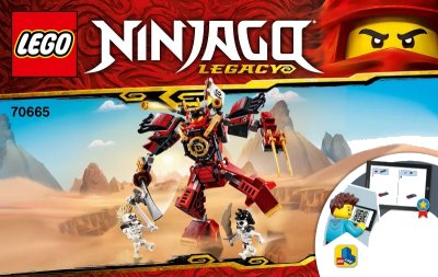 LEGO onderdeel The Samurai Mech (70665-1)