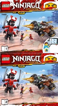 LEGO part Cole's Earth Driller 70669-1