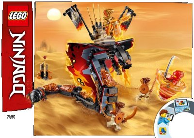 LEGO onderdeel Fire Fang (70674-1)