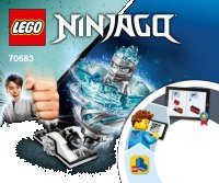 LEGO onderdeel Spinjitzu Slam - Zane 70683-1