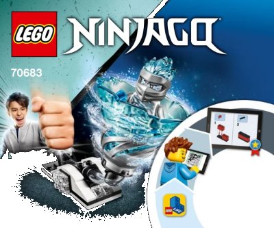 LEGO onderdeel Spinjitzu Slam - Zane (70683-1)