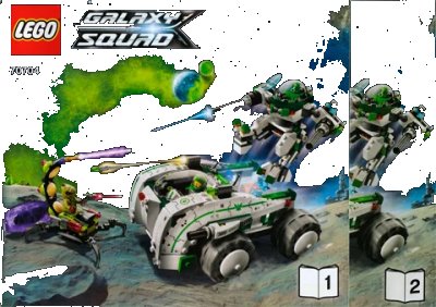 LEGO onderdeel Vermin Vaporizer (70704-1)
