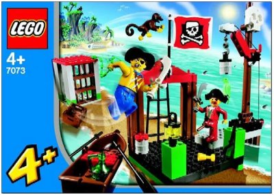 LEGO onderdeel Pirate Dock (7073-1)