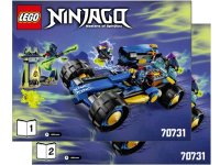 LEGO part Jay Walker One 70731-1