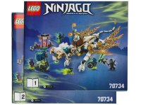 LEGO part Master Wu Dragon 70734-1