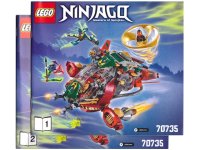 LEGO part Ronin R.E.X. 70735-1