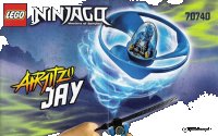 LEGO onderdeel Airjitzu Jay Flyer 70740-1