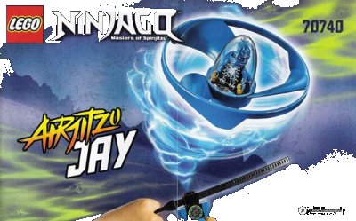 LEGO onderdeel Airjitzu Jay Flyer (70740-1)