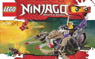 LEGO onderdeel Anacondrai Crusher (70745-1)