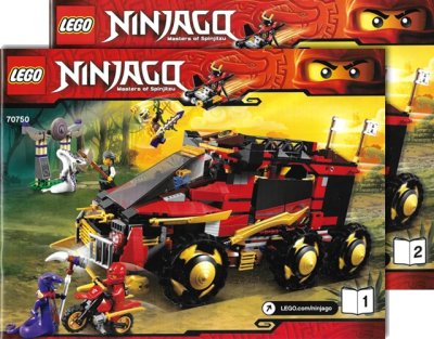LEGO onderdeel Ninja DB X (70750-1)