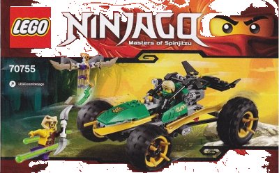 LEGO onderdeel Jungle Raider (70755-1)