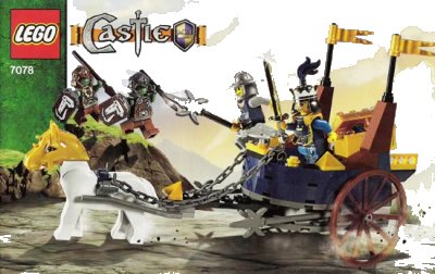 LEGO onderdeel King's Battle Chariot (7078-1)