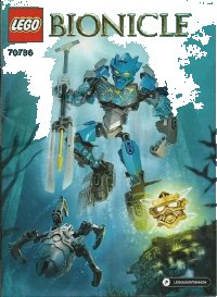 LEGO part Gali Master of Water 70786-1