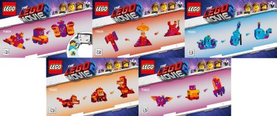 LEGO part Queen Watevra's Build Whatever Box! (70825-1)