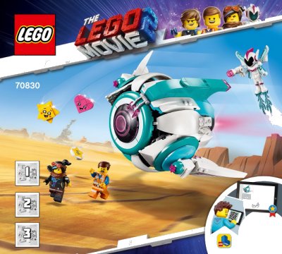 LEGO part Sweet Mayhem's Systar Starship! (70830-1)