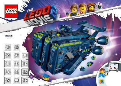 LEGO onderdeel The Rexcelsior! (70839-1)
