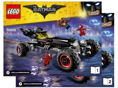 LEGO onderdeel The Batmobile (70905-1)