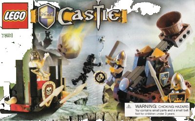 LEGO onderdeel Knights' Catapult Defense (7091-1)
