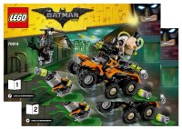 LEGO onderdeel Bane Toxic Truck Attack 70914-1