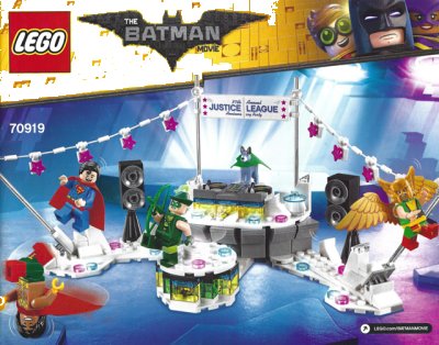 LEGO part The Justice League Anniversary Party (70919-1)