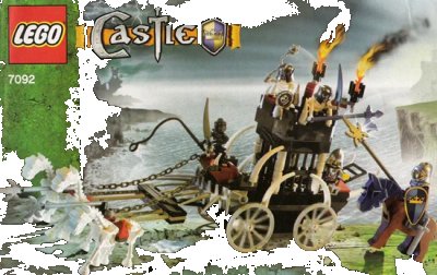 LEGO onderdeel Skeletons' Prison Carriage (7092-1)