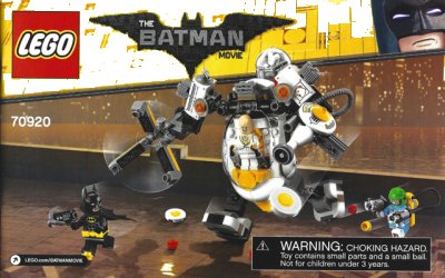 LEGO onderdeel Egghead Mech Food Fight (70920-1)