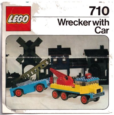 LEGO onderdeel Wrecker with Car (710-1)