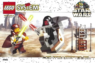 LEGO onderdeel Lightsaber Duel (7101-1)