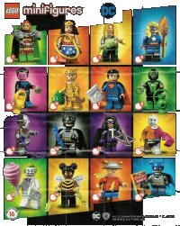LEGO onderdeel Minifigure, DC Super Heroes (Complete Random Set of 1 Minifigure) 71026-1