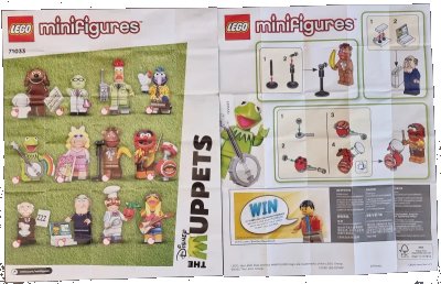 LEGO onderdeel Minifigure, The Muppets (Complete Random Set of 1 Minifigure) (71033-1)