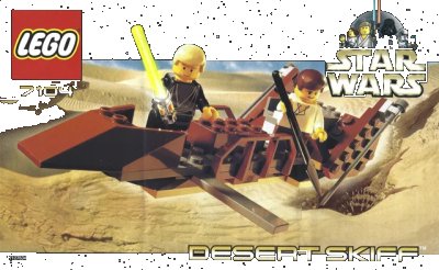 LEGO onderdeel Desert Skiff (7104-1)