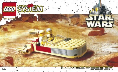 LEGO onderdeel Landspeeder (7110-1)