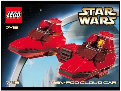 LEGO onderdeel Twin-Pod Cloud Car (7119-1)