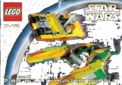 LEGO onderdeel Bounty Hunter Pursuit (7133-1)