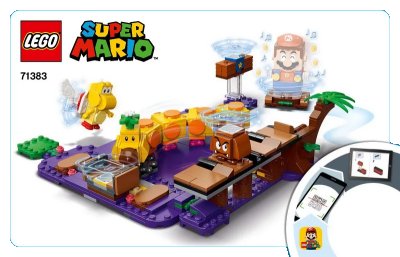LEGO onderdeel Wiggler's Poison Swamp - Expansion Set (71383-1)