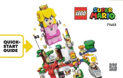 LEGO onderdeel Adventures with Peach - Starter Course (71403-1)