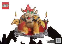 LEGO part The Mighty Bowser 71411-1