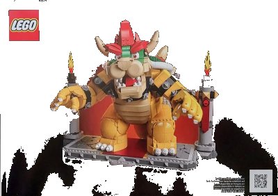 LEGO onderdeel The Mighty Bowser (71411-1)