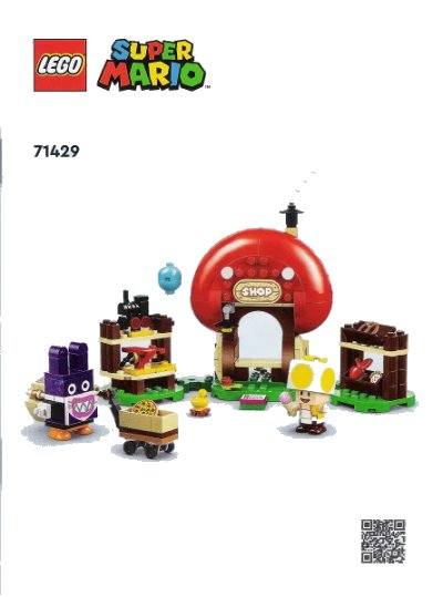 LEGO onderdeel Nabbit at Toad's Shop - Expansion Set (71429-1)