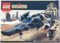 LEGO onderdeel Sith Infiltrator 7151-1