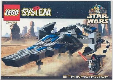 LEGO onderdeel Sith Infiltrator (7151-1)