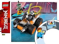 LEGO part Cole's Speeder Car 71706-1